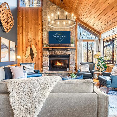 The Family Stone Luxe Cabin Sleeps 12 Hot Tub Dogfriendly Dollywood Pigeon Forge Bagian luar foto